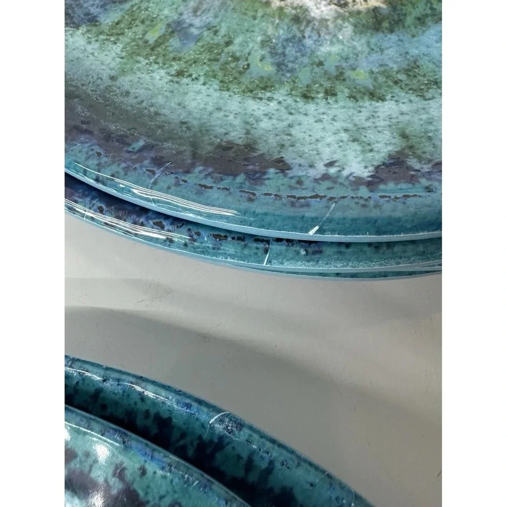 Williams Sonoma Reactive Blue Teal 11
